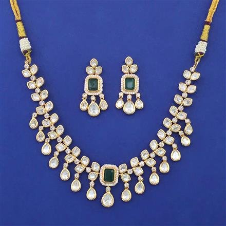 Kundan Classic Necklace with Carat Plating