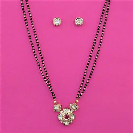 Kundan Classic Mangalsutra with Carat Plating
