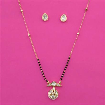 Kundan Classic Mangalsutra with Carat Plating