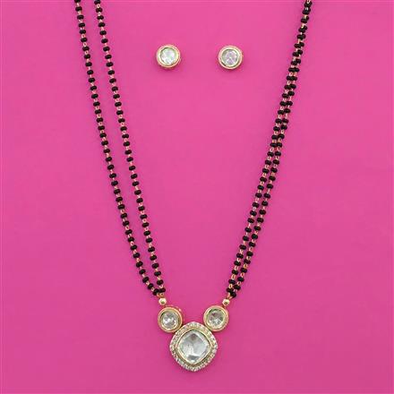 Kundan Classic Mangalsutra with Carat Plating