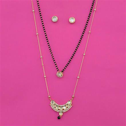Kundan Classic Mangalsutra with Carat Plating