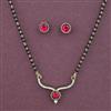Kundan Classic Mangalsutra with Mehndi Plating