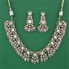 Kundan Classic Necklace with Mehndi Plating