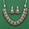 Kundan Classic Necklace with Mehndi Plating