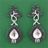 Kundan Classic Earring with Black Plating