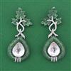 Kundan Classic Earring with Black Plating