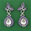 Kundan Classic Earring with Black Plating