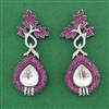 Kundan Classic Earring with Black Plating