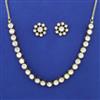 Kundan Classic Necklace with Mehndi Plating