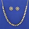 Kundan Classic Necklace with Mehndi Plating
