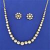 Kundan Classic Necklace with Mehndi Plating