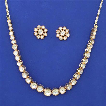 Kundan Classic Necklace with Carat Plating