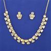 Kundan Classic Necklace with Mehndi Plating Carat Plating