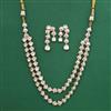 Kundan Layered Necklace with Mehndi Plating Carat Plating