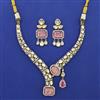 Kundan Classic Necklace with Mehndi Plating