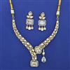 Kundan Classic Necklace with Mehndi Plating