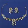 Kundan Choker Necklace With Carat Plating