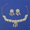Kundan Choker Necklace With Carat Plating