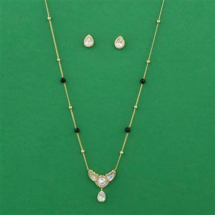 Kundan Classic Mangalsutra with Carat Plating