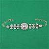 Kundan Adjustable Bracelet with Carat Plating