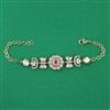 Kundan Adjustable Bracelet with Carat Plating