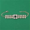 Kundan Adjustable Bracelet with Carat Plating