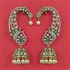Kundan Earcuff with Mehndi Plating