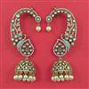Kundan Earcuff with Mehndi Plating