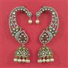 Kundan Earcuff with Mehndi Plating