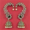 Kundan Earcuff with Mehndi Plating
