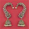 Kundan Earcuff with Mehndi Plating