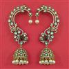 Kundan Earcuff with Mehndi Plating