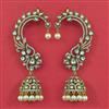Kundan Earcuff with Mehndi Plating