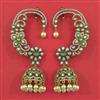 Kundan Earcuff with Mehndi Plating