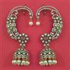 Kundan Earcuff with Mehndi Plating