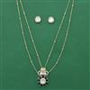 Kundan Classic Pendant Set with Carat Plating