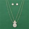 Kundan Classic Pendant Set with Carat Plating