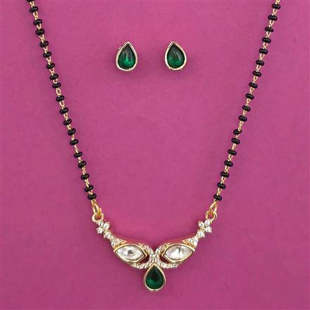 Kundan Classic Mangalsutra with Carat Plating