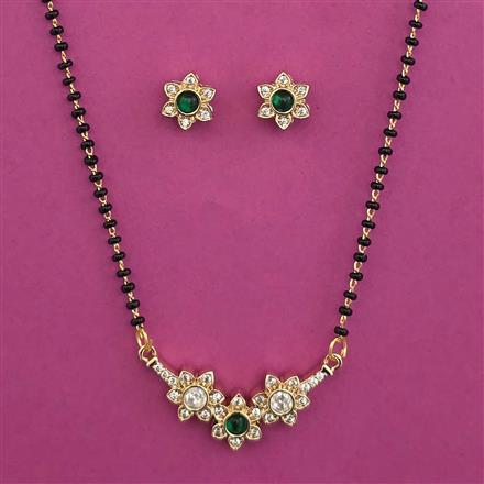 Kundan Classic Mangalsutra with Carat Plating