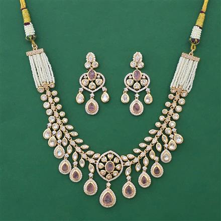 Kundan Classic Necklace with Carat Plating