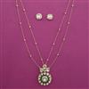 Kundan Classic Pendant Set with Carat Plating