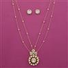 Kundan Classic Pendant Set with Carat Plating