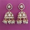 Kundan Jhumki with Carat Plating