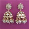 Kundan Jhumki with Carat Plating