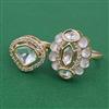Kundan Classic Ring with Carat Plating