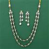 Kundan Layered Necklace with Mehndi Plating Carat Plating