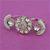 Kundan Pearl Ring With Carat Plating