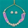 Kundan Choker Necklace with Carat Plating