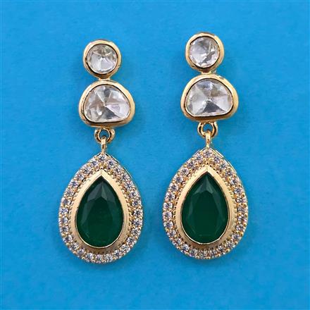 Kundan Classic Earring with Carat Plating