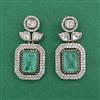 Kundan Classic Earring with Mehndi Plating